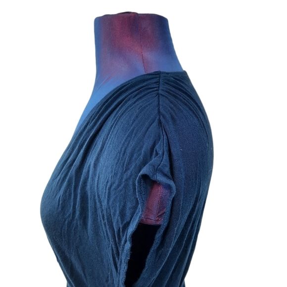 Merona Navy Deep Plunge Swim Suit Cover-up Size Small Women's - Picture 3 of 8